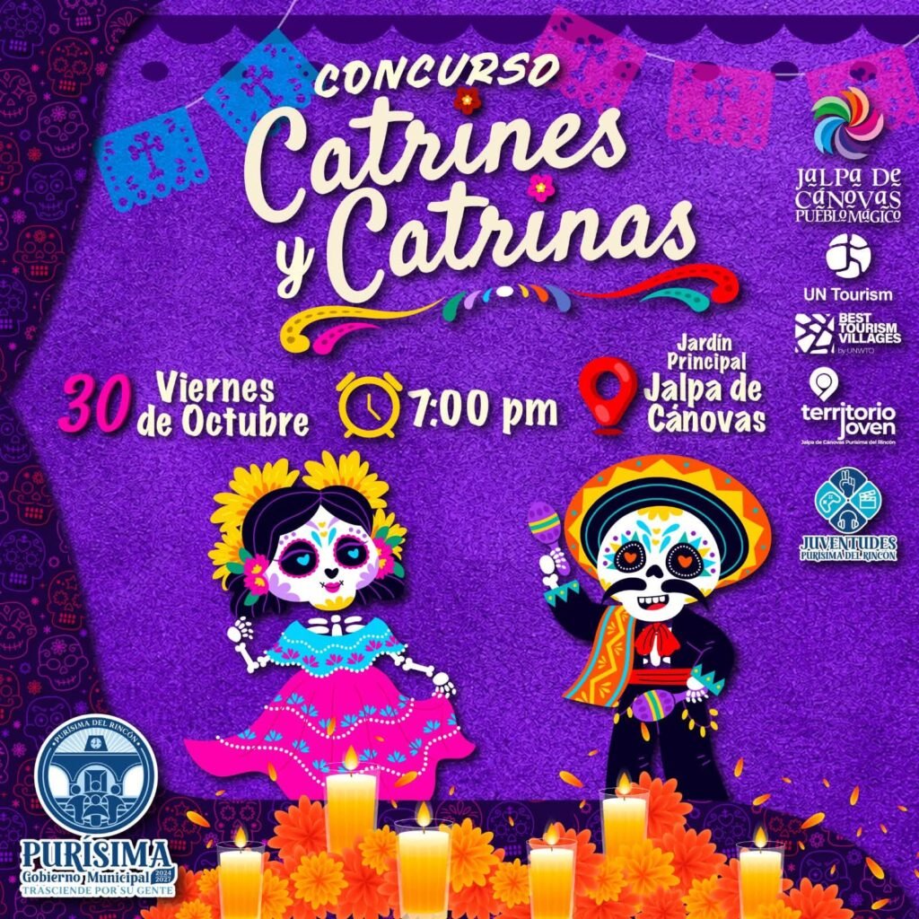 Concurso de catrinas y catrines.